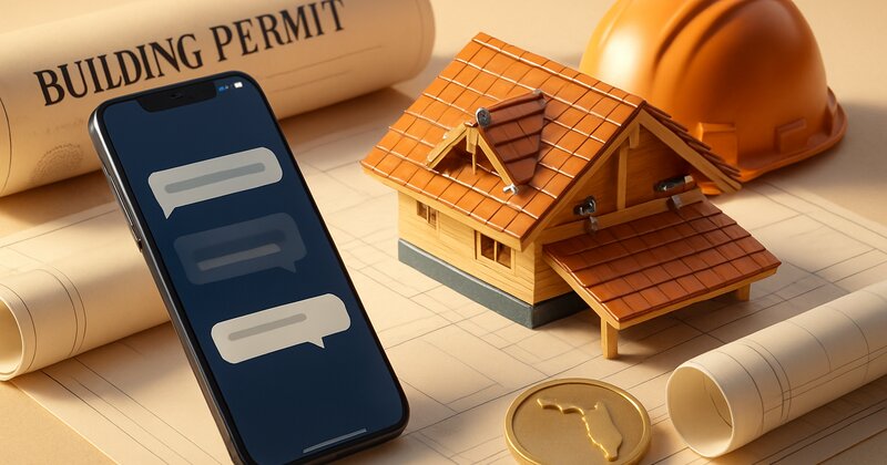 Sarasota County contractors: the permit-search gap AI is filling before customers call you